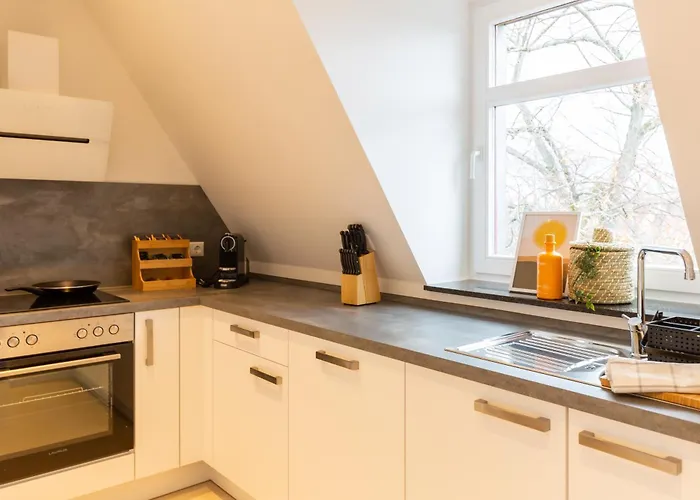 Soulscape Apartments Zwickau Kompakter Loft-Wohnraum Mit Lift Direkt In Die Wohnung, Modern, Zentrumsnah, Gratis Wifi