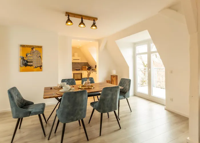 Soulscape Apartments Zwickau Kompakter Loft-Wohnraum Mit Lift Direkt In Die Wohnung, Modern, Zentrumsnah, Gratis Wifi